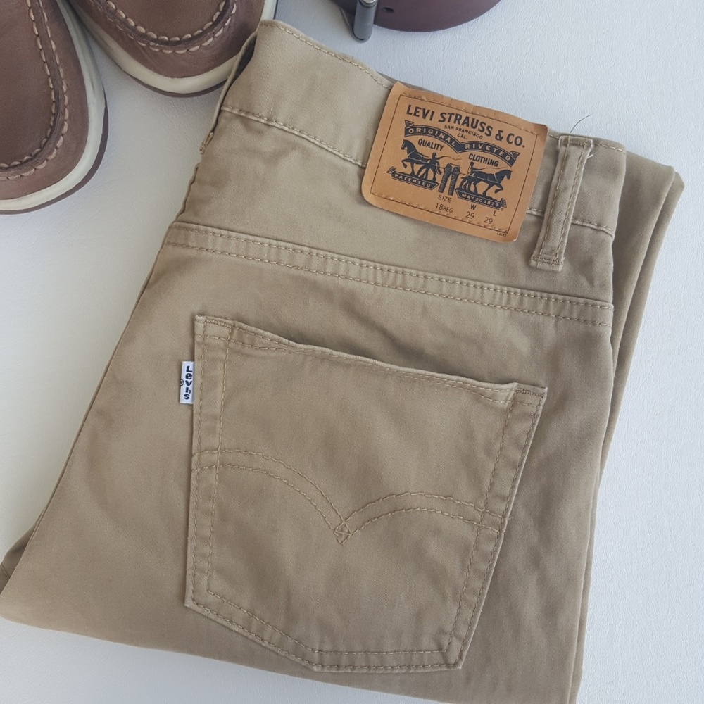 Boys Levi Strauss Pants Size 18